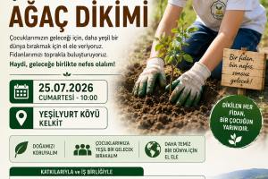 “Bir Çocuk Bir Fidan” Ağaç Dikim Etkinliği