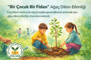 “Bir Çocuk Bir Fidan” Ağaç Dikim Etkinliği