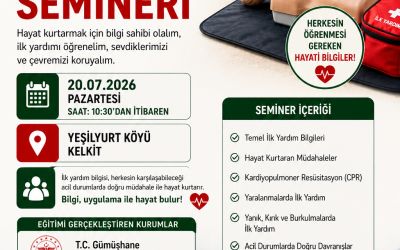 2026 YEK-DER Ilk Yardim Semineri