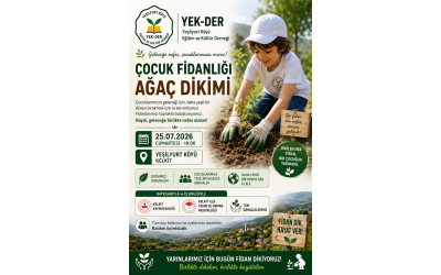 “Bir Çocuk Bir Fidan” Ağaç Dikim Etkinliği