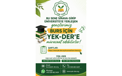 YEK-DER BURS BAŞVURULARI