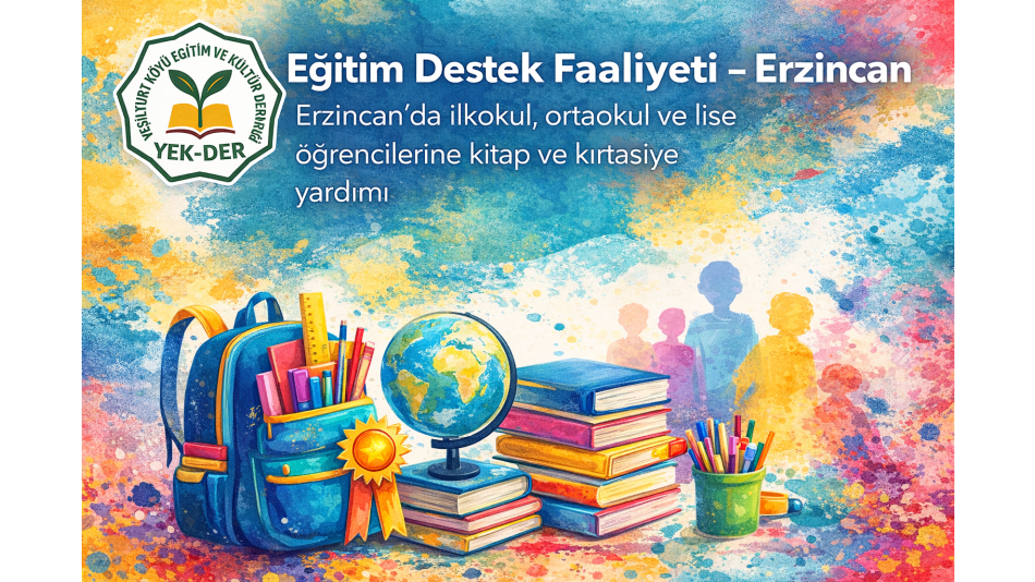 Eğitim Destek Faaliyeti – Erzincan